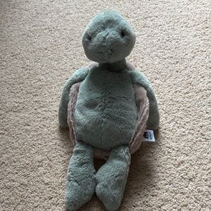 Jellycat Sage Green Plush Turtle Cuddly Toy